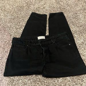 Everlane Black Mid Rise Jeans